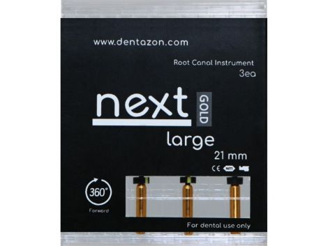 Next Gold Root Canal Endodontic File (3ea.)
